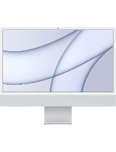 Apple iMac (2021) 24 M1 8 Core 3.2GHz 512GB 8GB - Arabic Silver