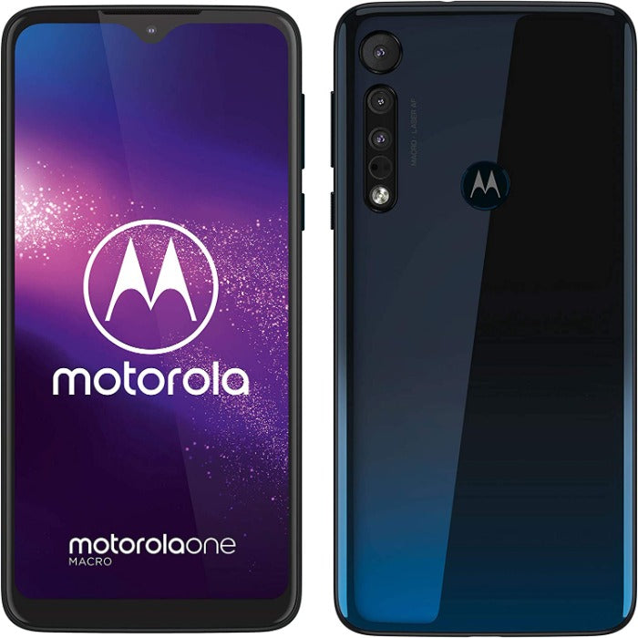 Motorola One Macro Space Blue