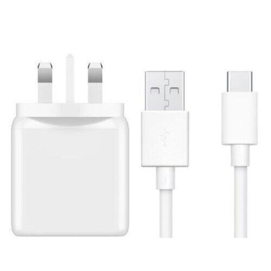 Oppo Accessory Fast Charge (1.8A) Plug and Oppo D307 Type-C Cable Bundle White