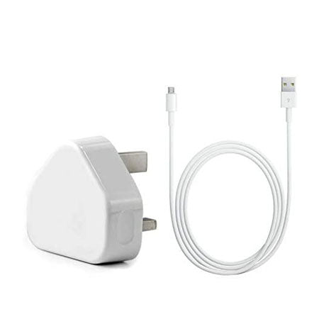 Apple Accessory UK Power Adapter and Lightning Cable Bundle White