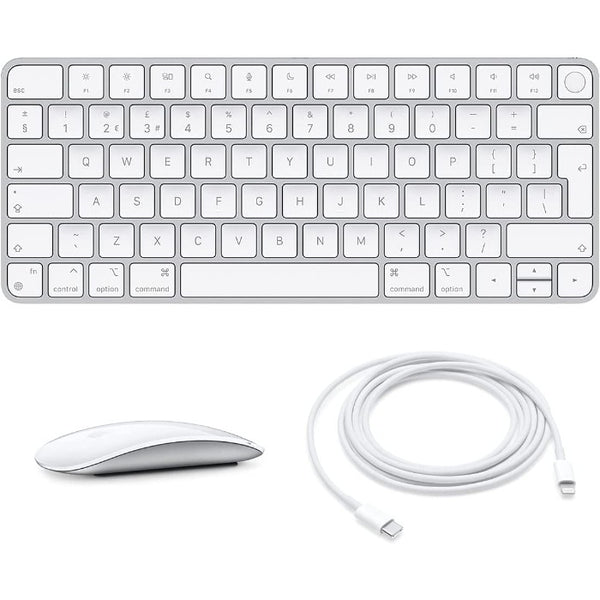 Apple Accessory Magic Keyboard with Touch ID and Mouse Bundle Silver