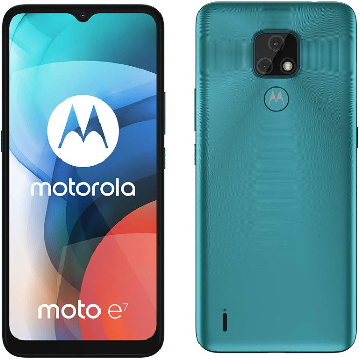 Motorola Moto E7 Aqua Blue