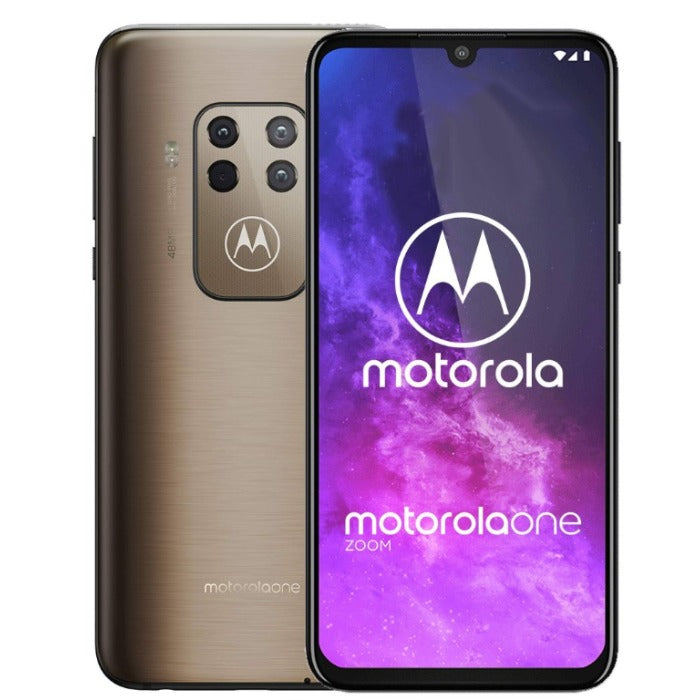 Motorola One Zoom Brushed Bronze